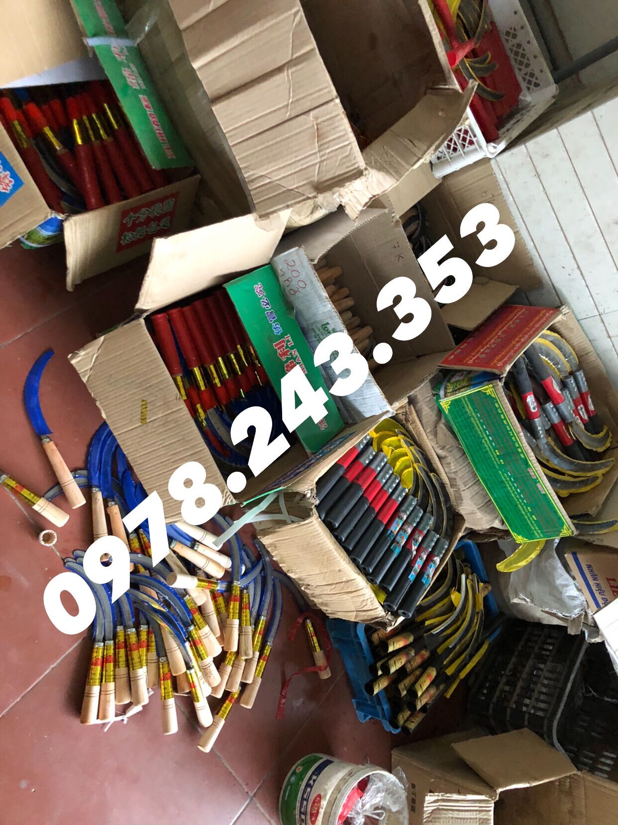 Liềm cắt cỏ lưỡi dao - cắt cỏ ngoặc cây