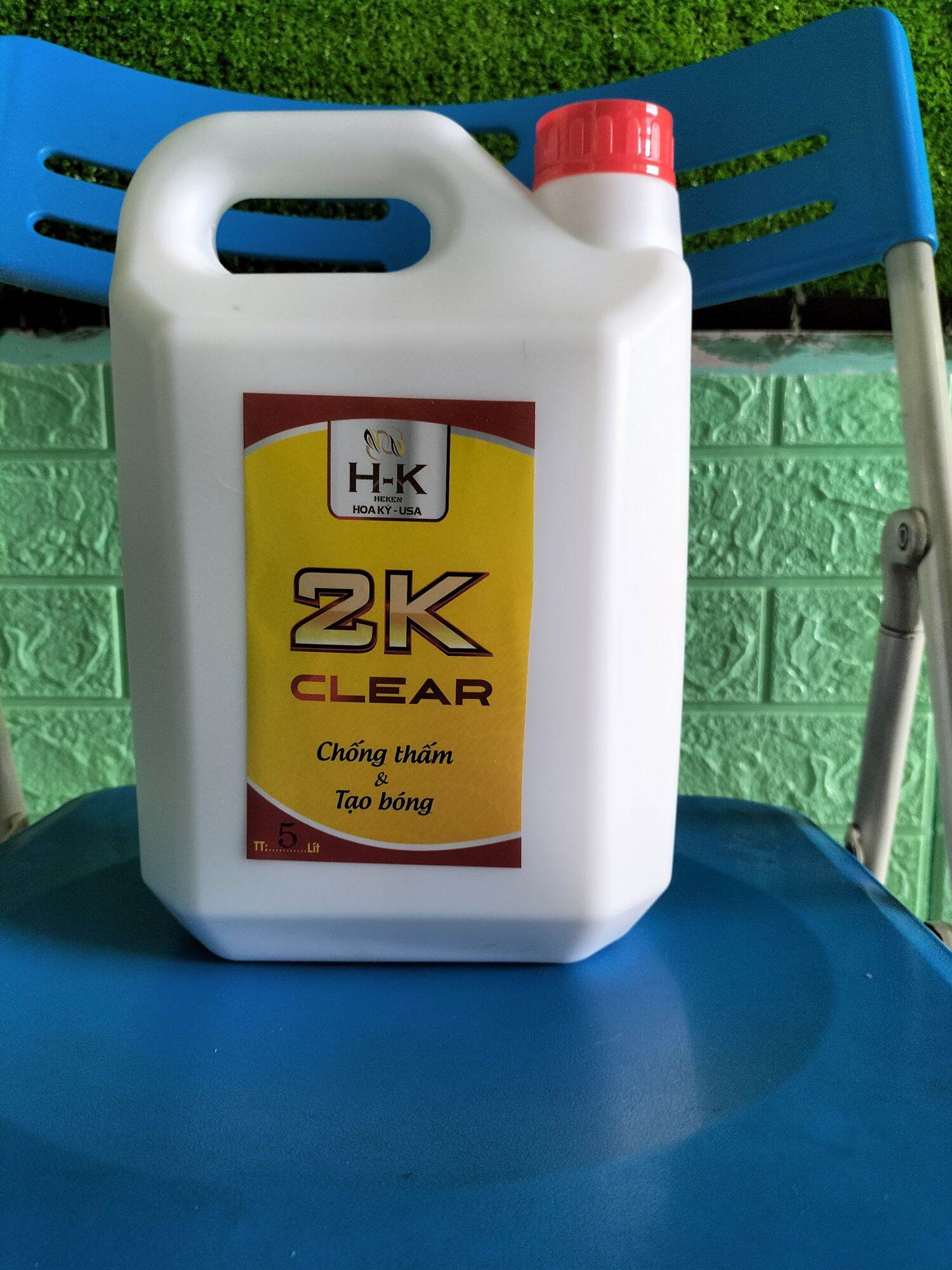 Keo bóng nước 2k chống thấm và tạo bóng cho sản phẩm