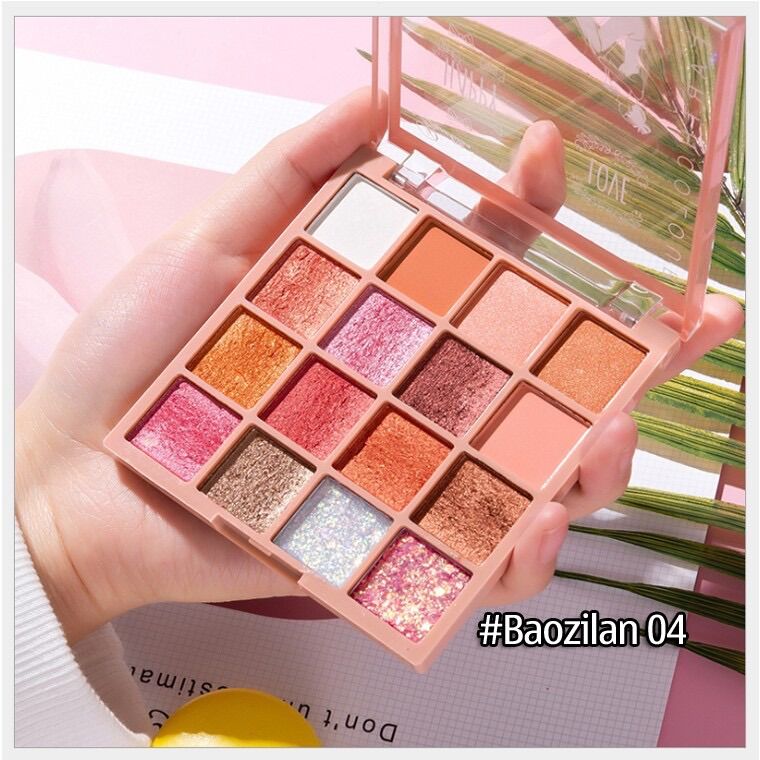 Bảng Phấn Mắt Tutu KAQI vs Baozilan 16 Màu