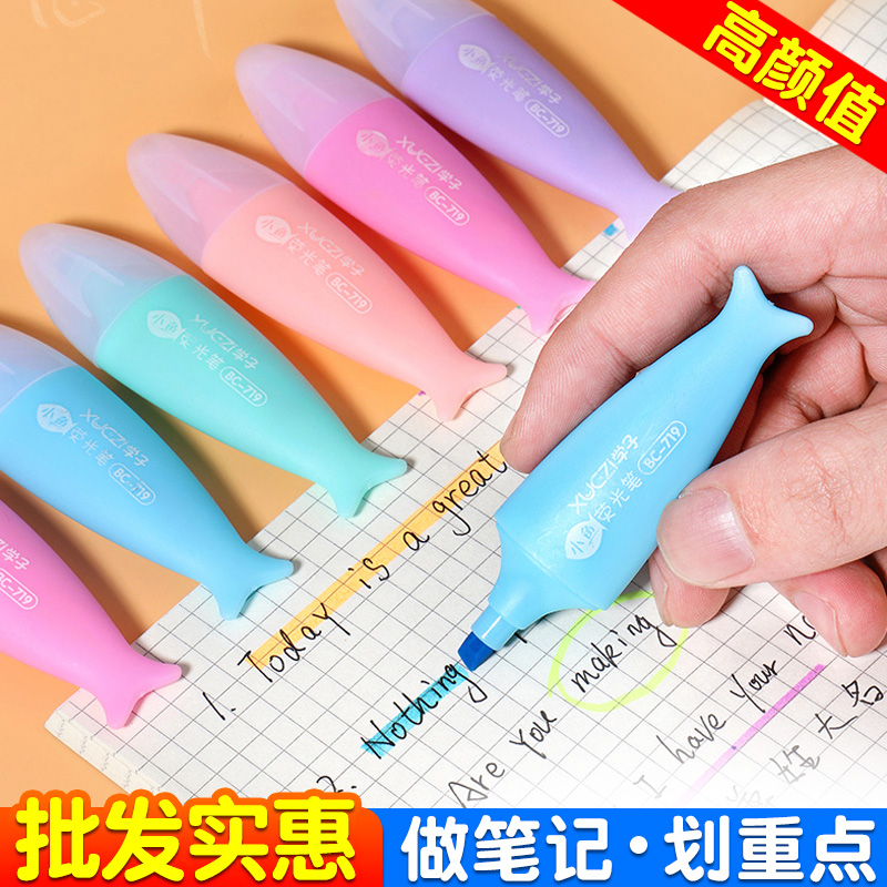 Bút dạ quang Highlight hình con cá