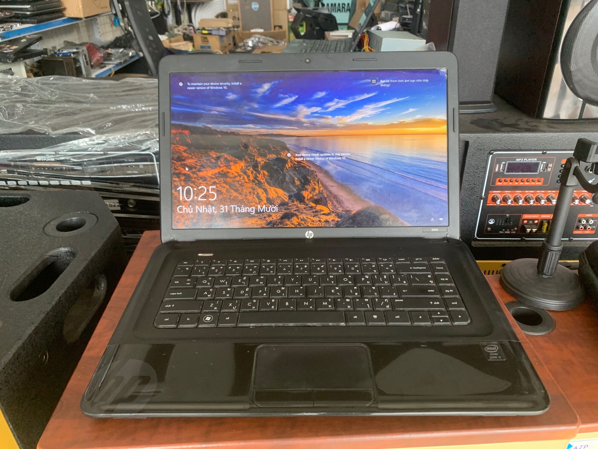 Laptop hp 1000 cũ i5 15.6” zin 100%