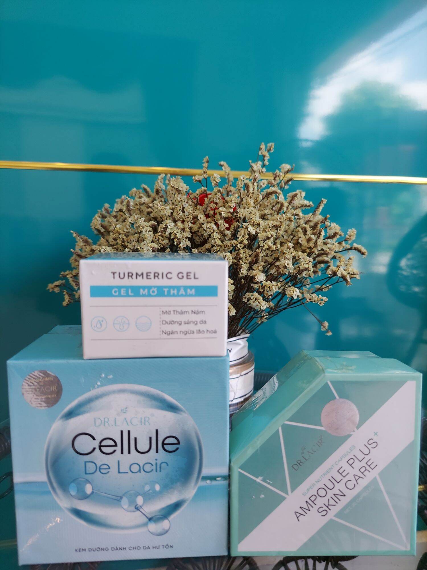 Combo Gel mờ thâm, Siêu dưỡng chất kim cương, kem dưỡng dành cho da hư tổn Giúp phục hồi da sau khi tái tạo