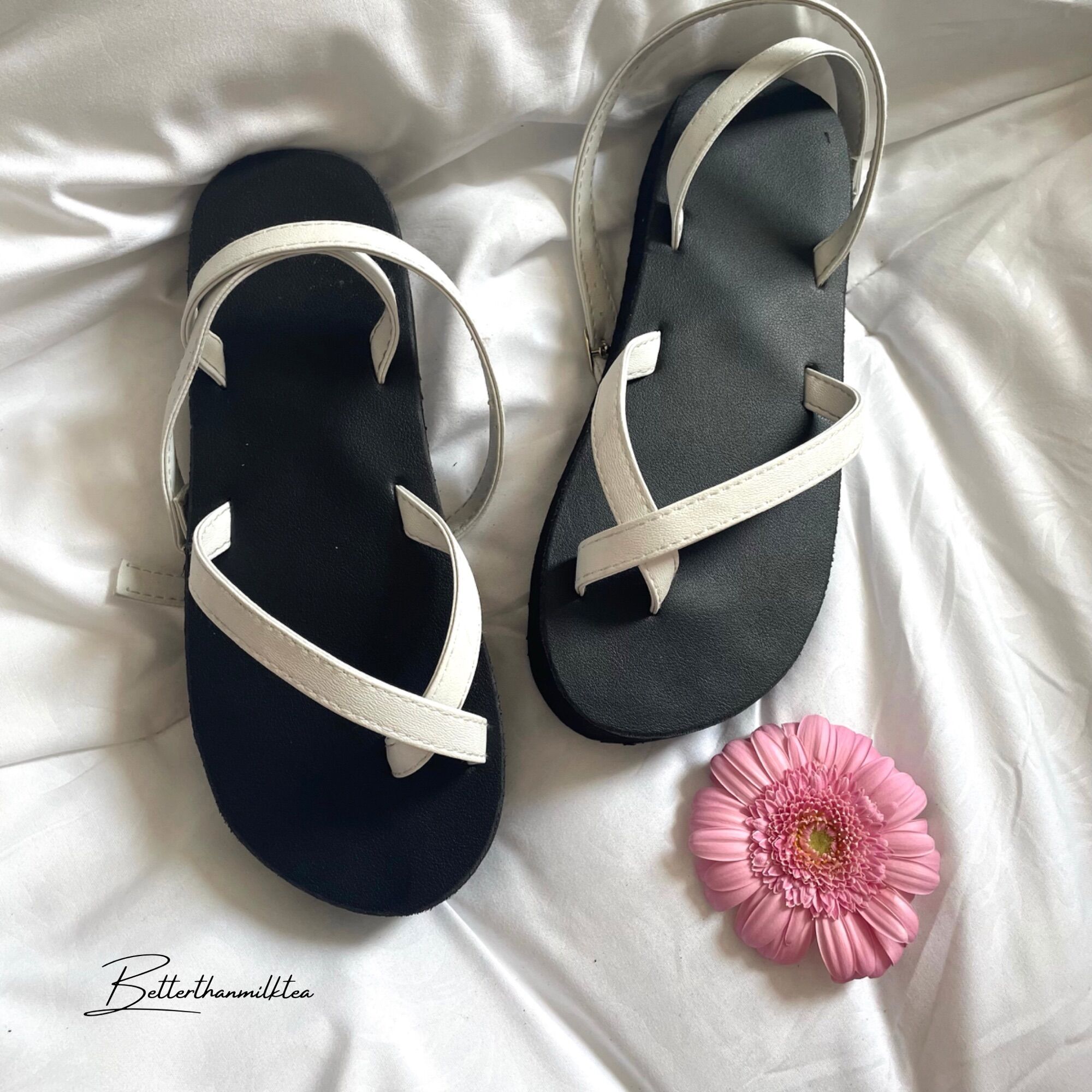 [SaSa] Sandals Betterthanmilktea SaSa đế xuồng cao 3cm