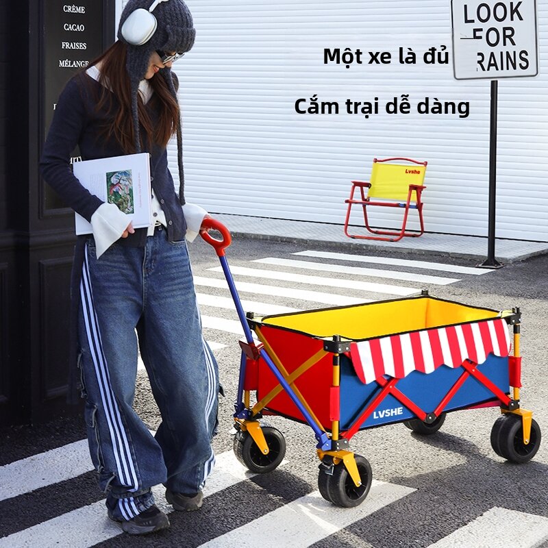 Folding All-purpose Outdoor Cart