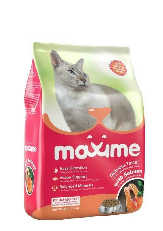 Thức ăn hạt Maxime dành cho mèo mọi lứa tuổi