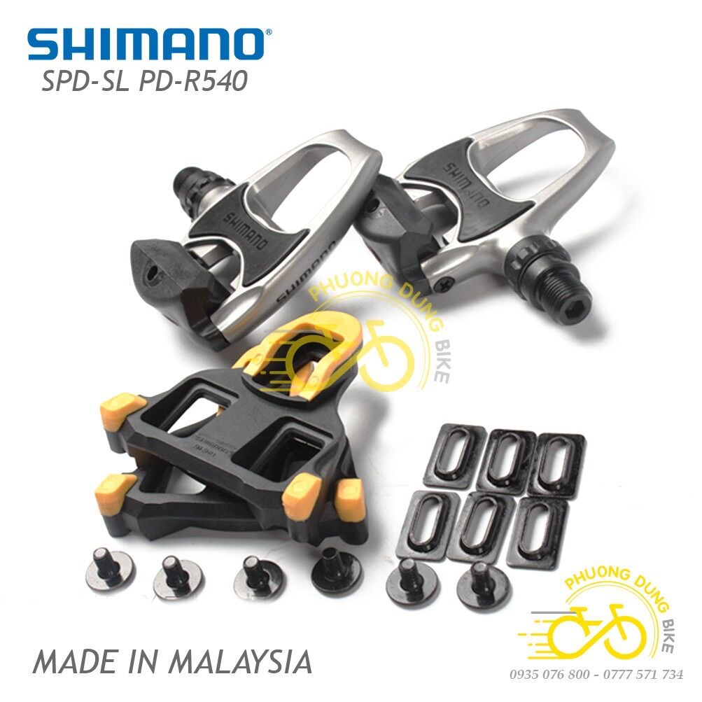 Pedan can xe đạp shimano pd r540