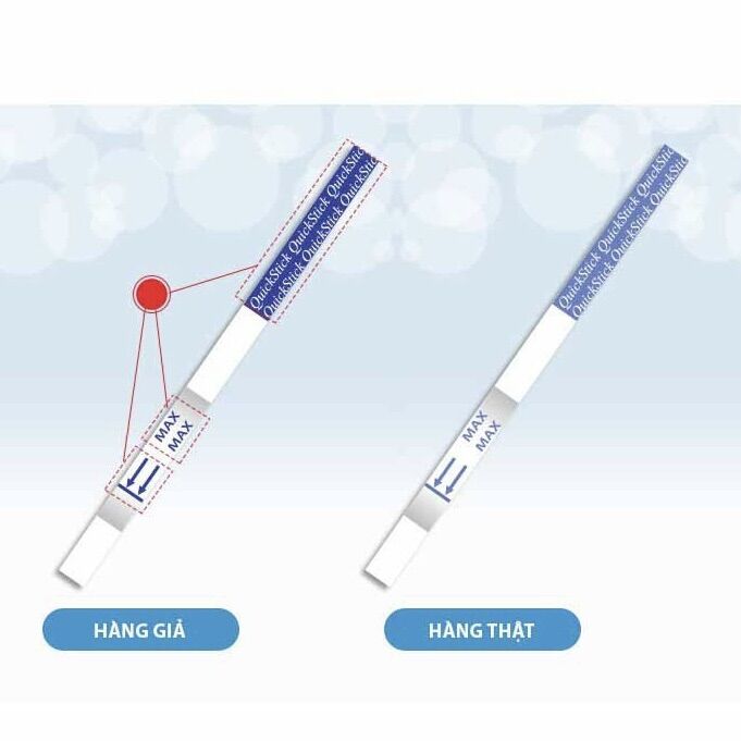 Hộp 1 Que Thử Thai QUICKSTICK Độ Tin Cậy Cao Đến 99%