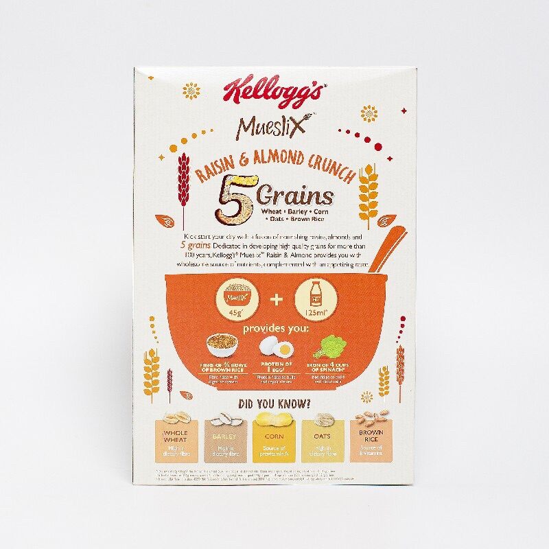 Ngủ cốc ăn sáng Kellogg's Mueslix 355g ( 3 vị)