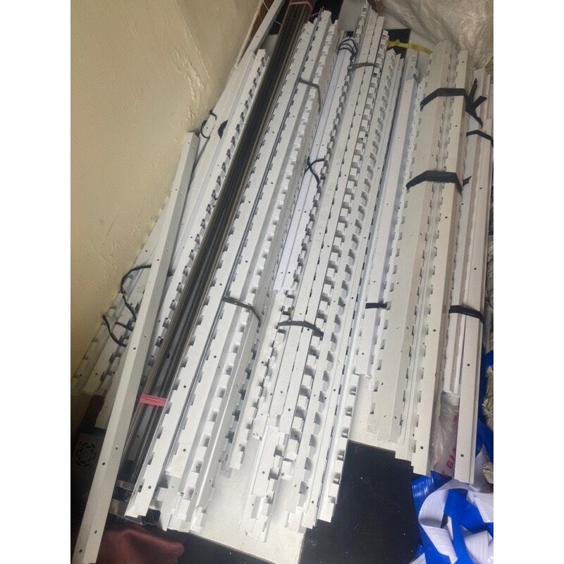 thanh ray treo rèm pvc ngăn lạnh