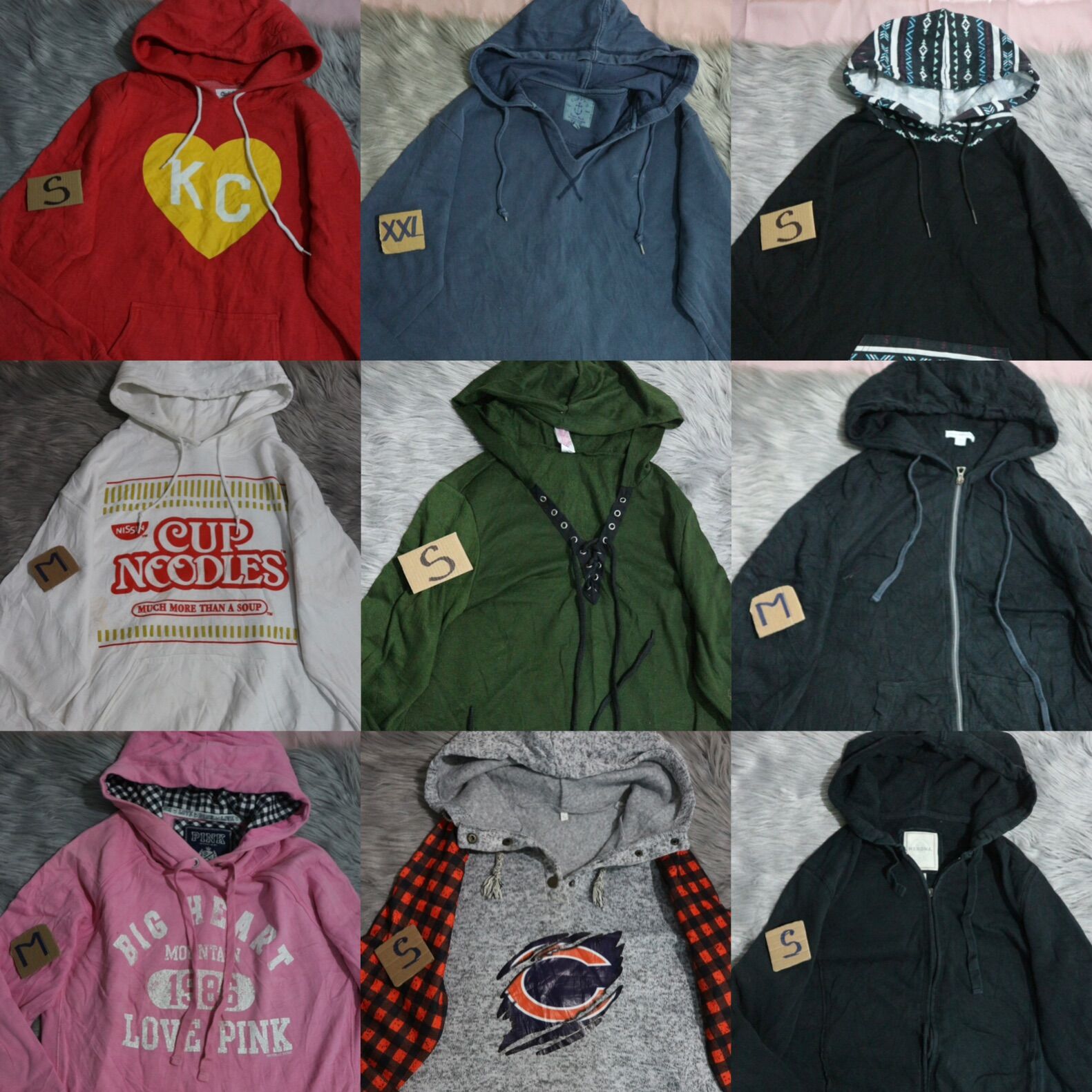 Áo hoodie 2hand - hoodie second hand mẫu đẹp lựa mẫu trên hình giá rẻ