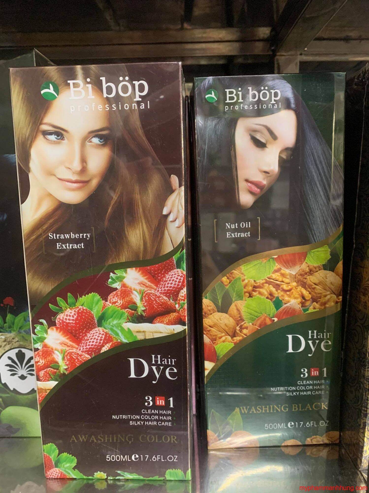 Dầu Gội Phủ Bạc BIBOP Nhật Bản 500ml