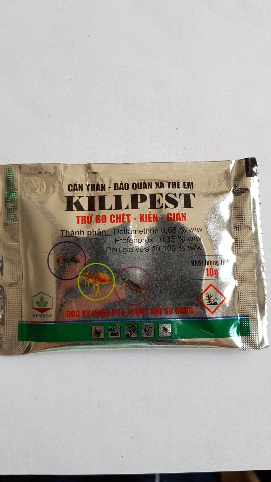 Thuốc trừ bọ chét, kiến, gián killpest