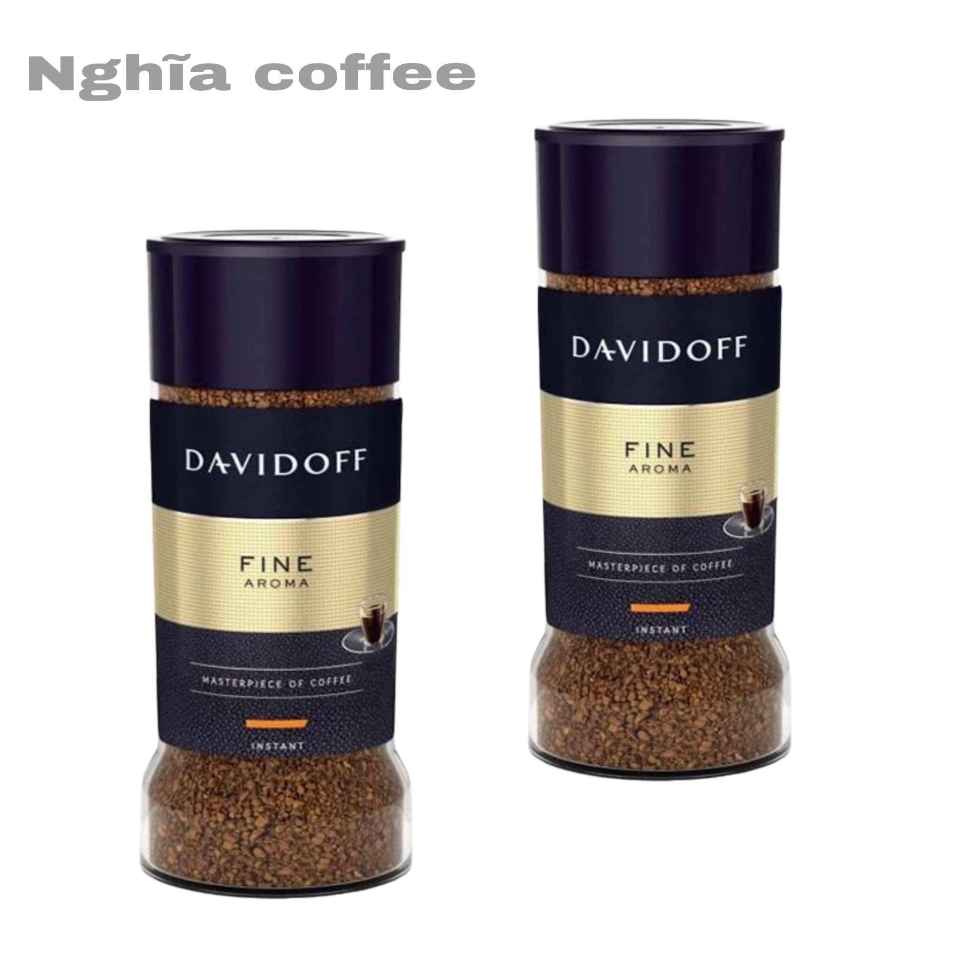 Cà Phê Hoà Tan DAVIDOFF FINE AROMA - Lọ 100g