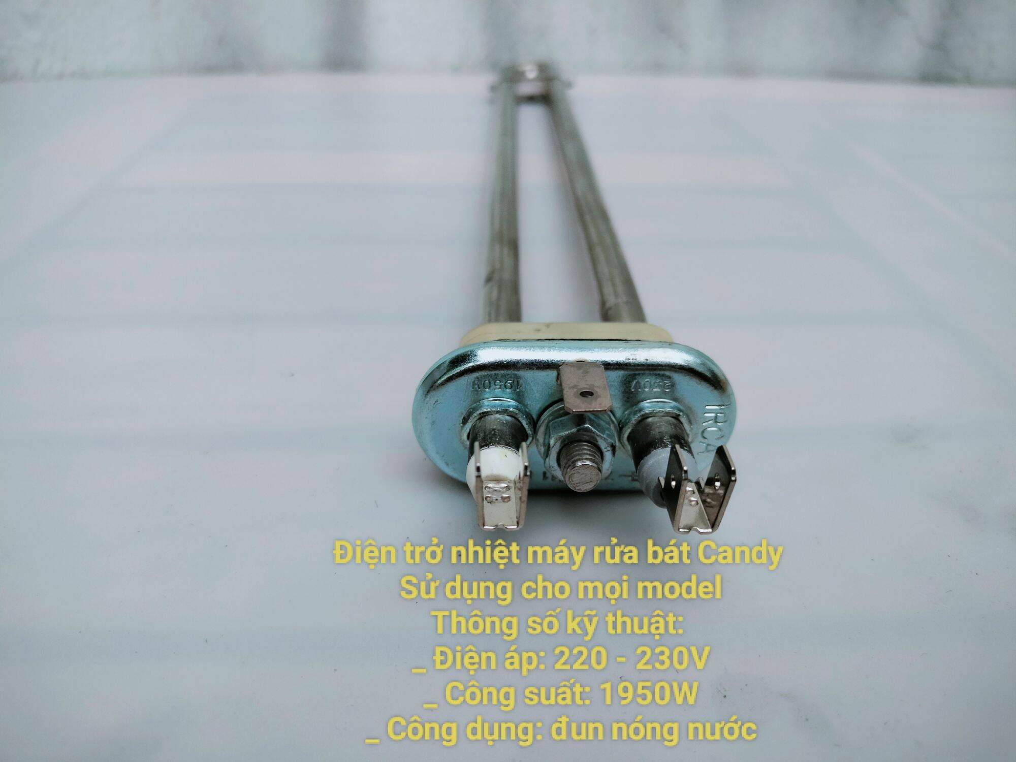 Điện trở đốt nóng máy rửa bát Candy