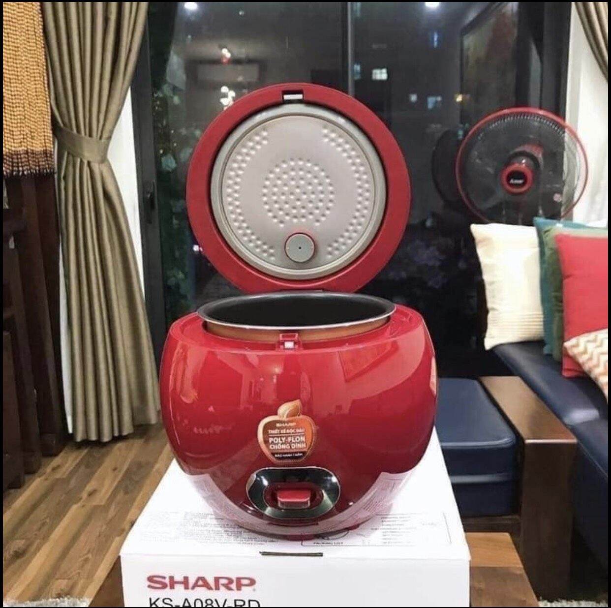 NỒI CƠM ĐIỆN SHARP MÀU ĐỎ