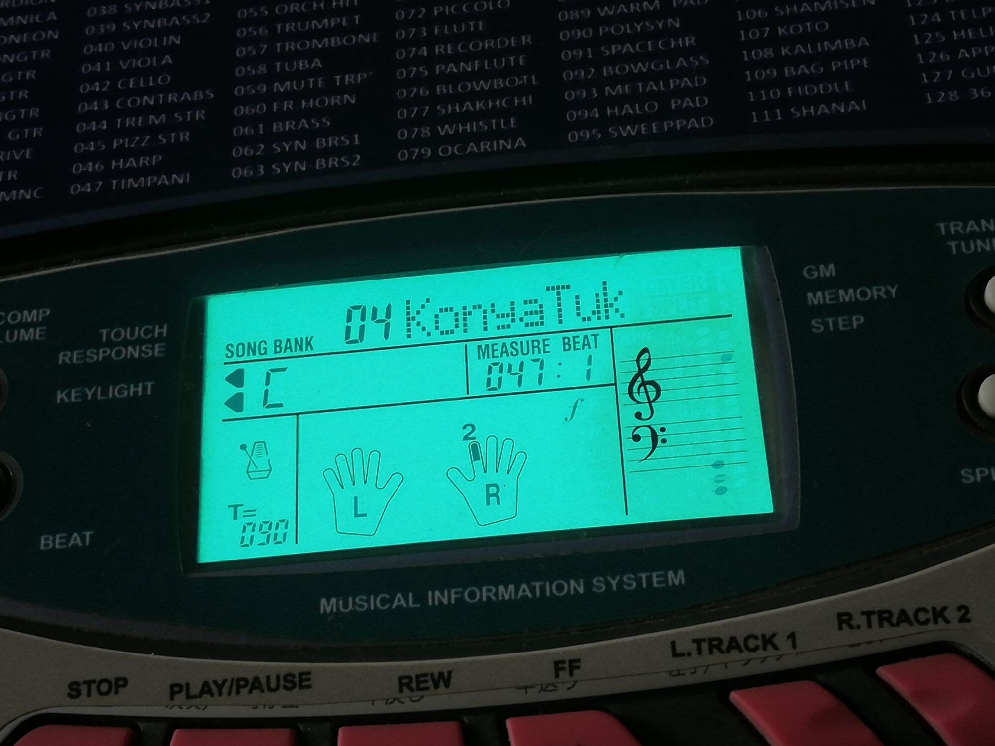 Đàn organ Casio LK 55