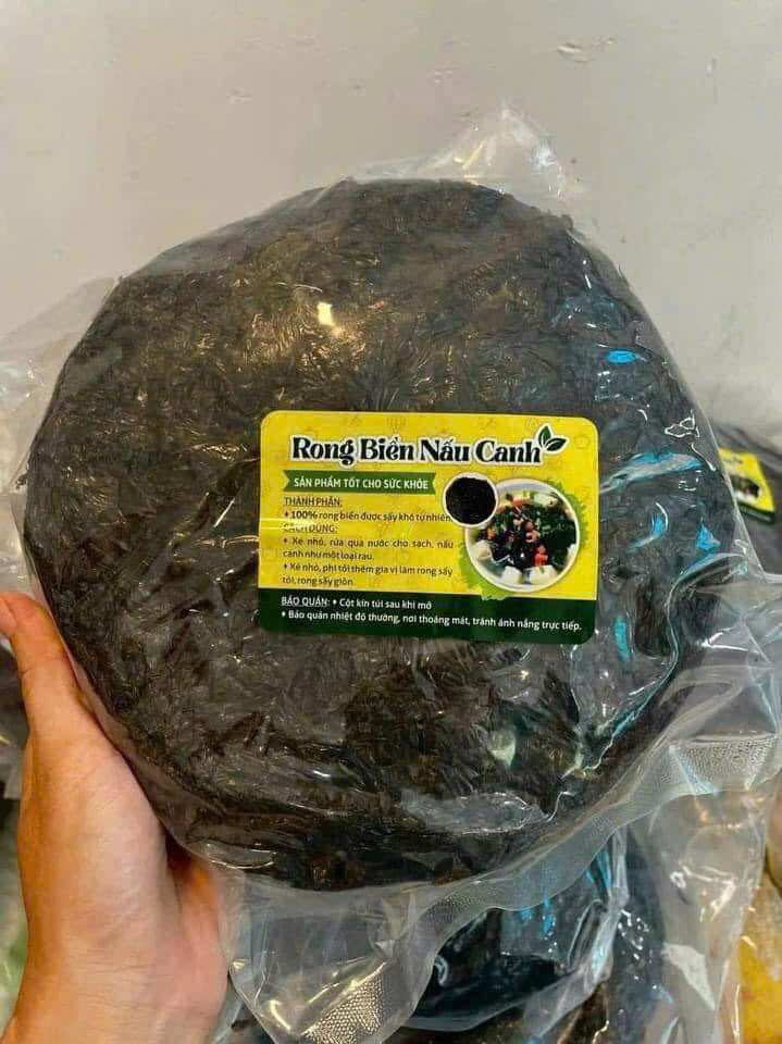 Bánh rong biển nấu canh 100g siêu nhiều