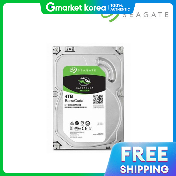 Seagate | Ổ cứng HDD máy tính để bàn Seagate Barracuda ST4000DM004 4TB +Hàng chính hãng+