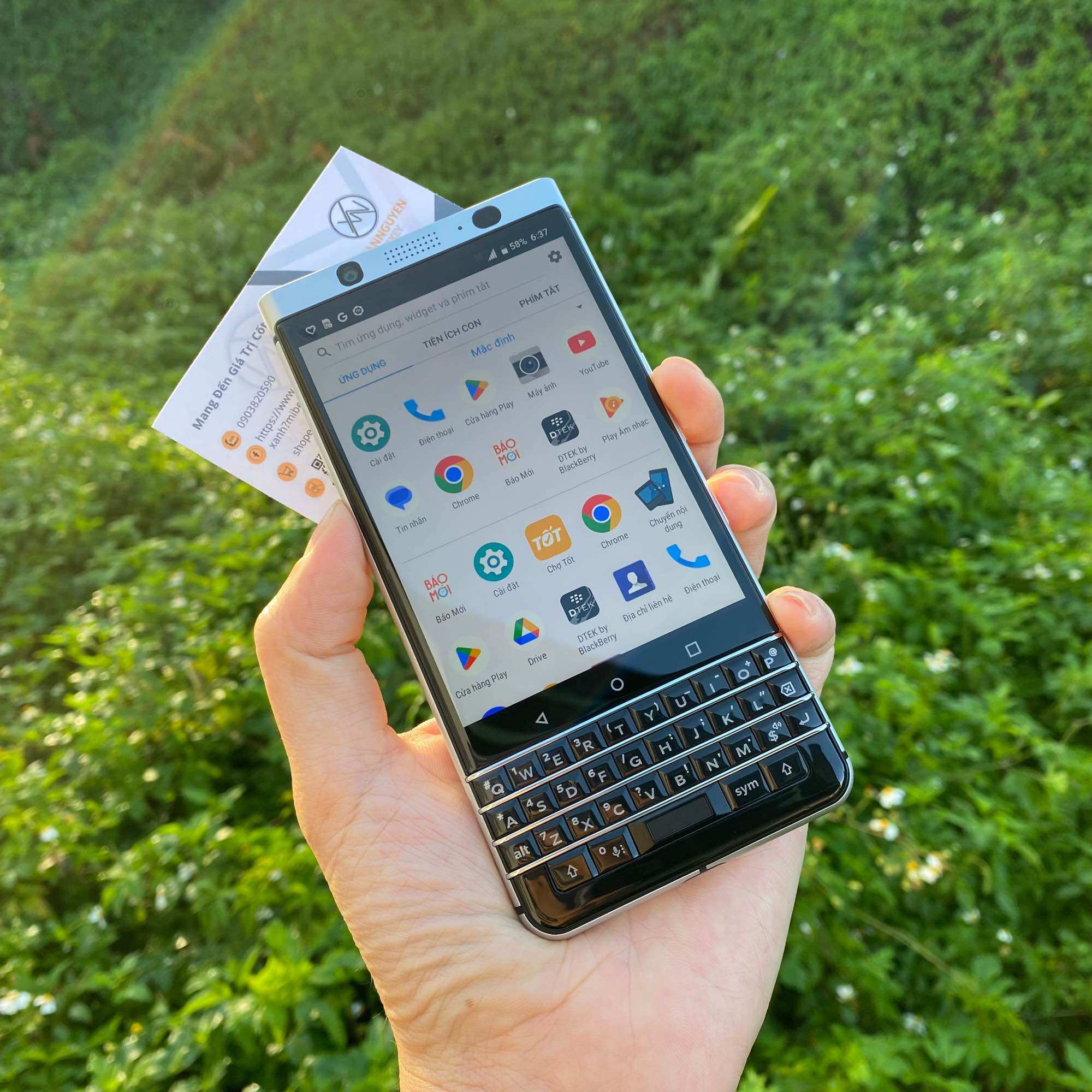 Điện Thoại Blackberry Keyone Bản 4/64G
