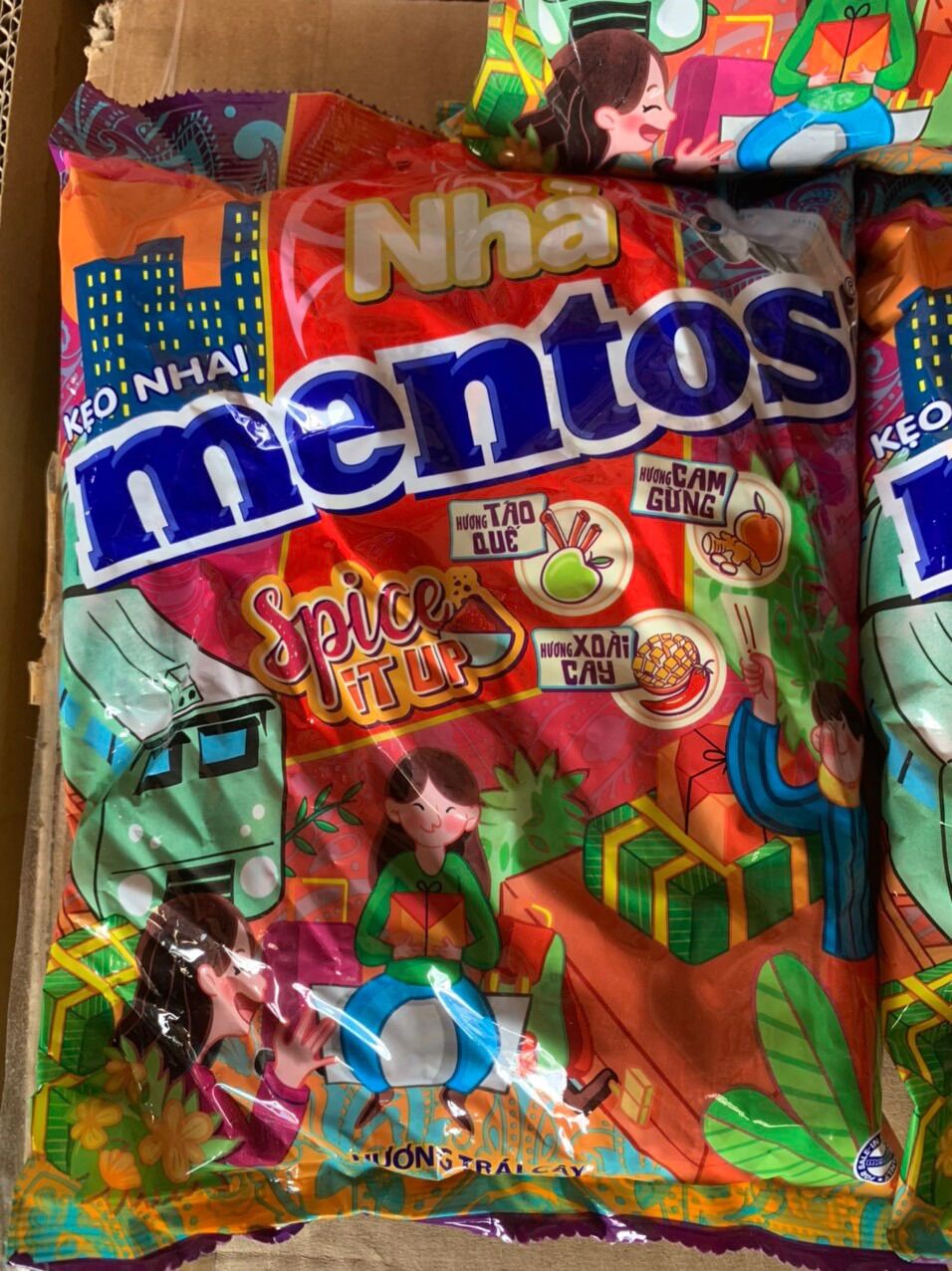 Kẹo nhai Mentos hương Hỗn hợp 297g
