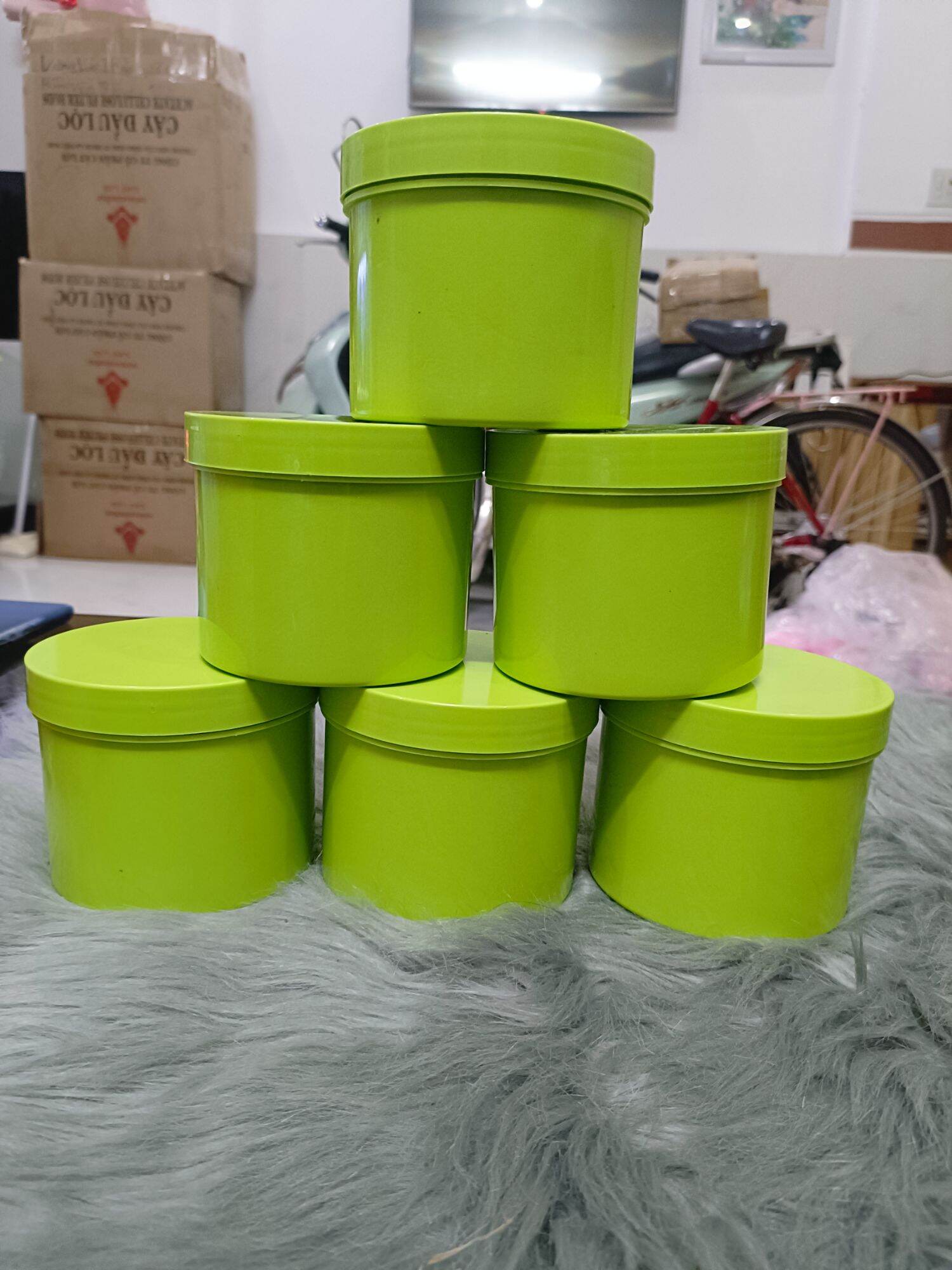 (Combo 5) Hủ đựng kem body 500GR [ 8 màu]