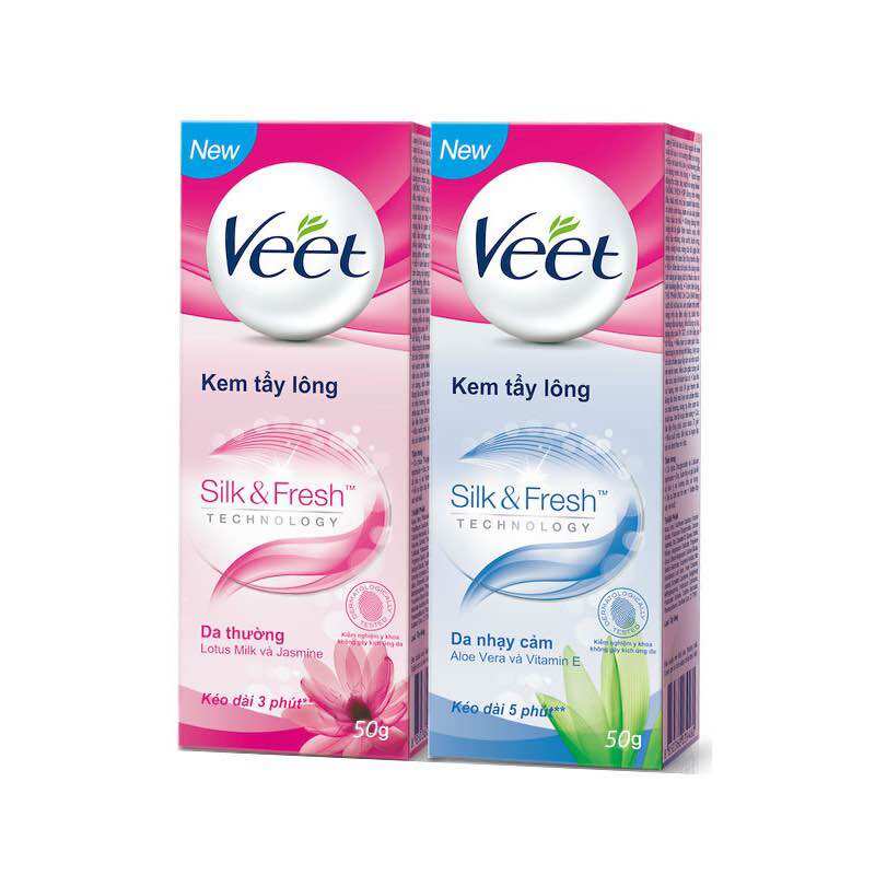 Kem Tẩy Lông Cho Da Nhạy Cảm Veet 100ml