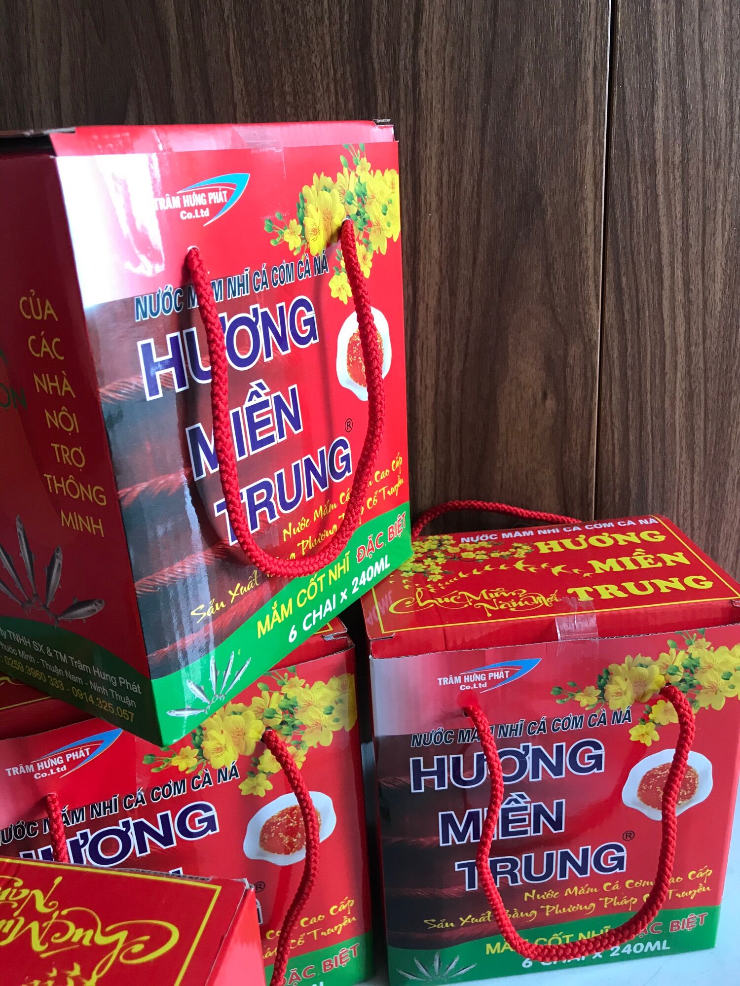 Nước mắm cá cơm Cà Ná đặc biệt 40 đạm (hộp 6 chai thủy tinh 240ml)