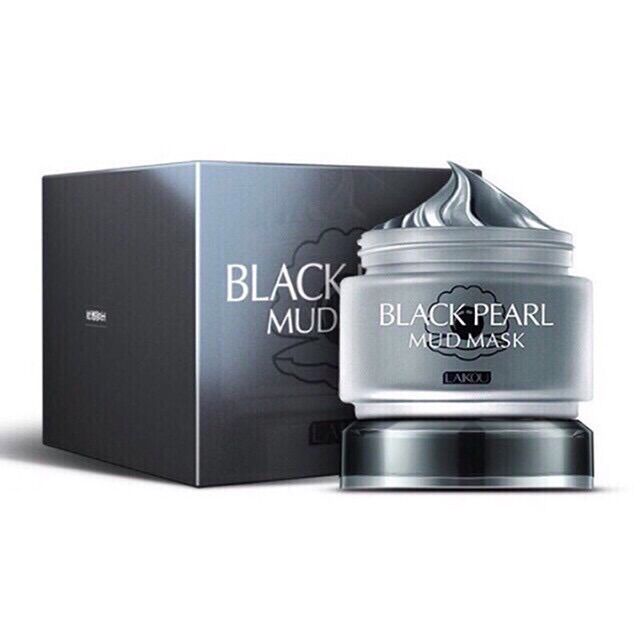 [HCM][New] Mặt nạ bùn đất sét Ngọc trai đen LaiKou Black Peal Mud Mask