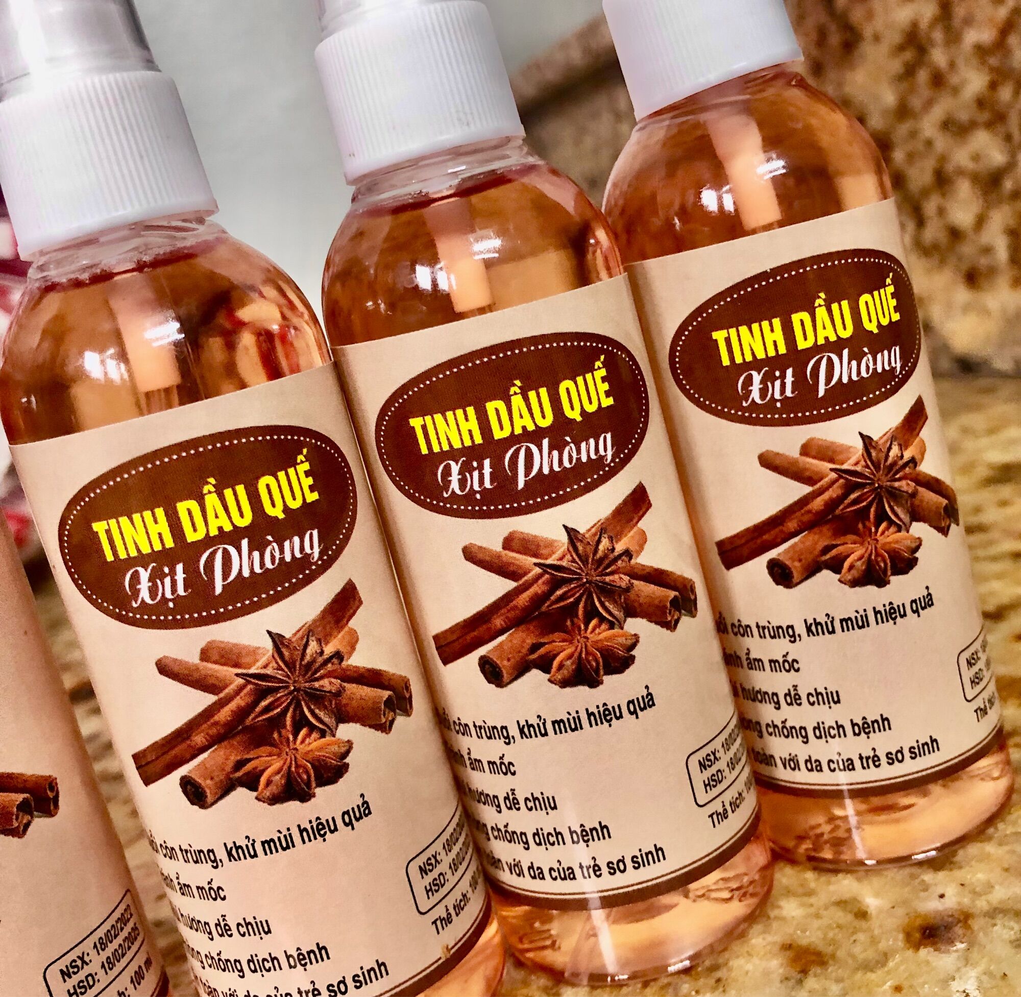 Xịt thơm Phòng Hương Quế(100ml)
