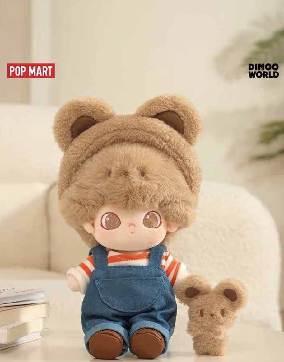 Đồ Chơi Dễ Thương POPMART DIMOO Cotton Doll Fox Fairy Snow Letter Christmas Gift Toy Collectible Bli