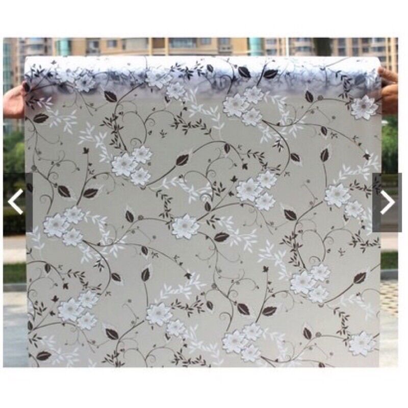 Decal giấy dán kính khổ ngang 90cm