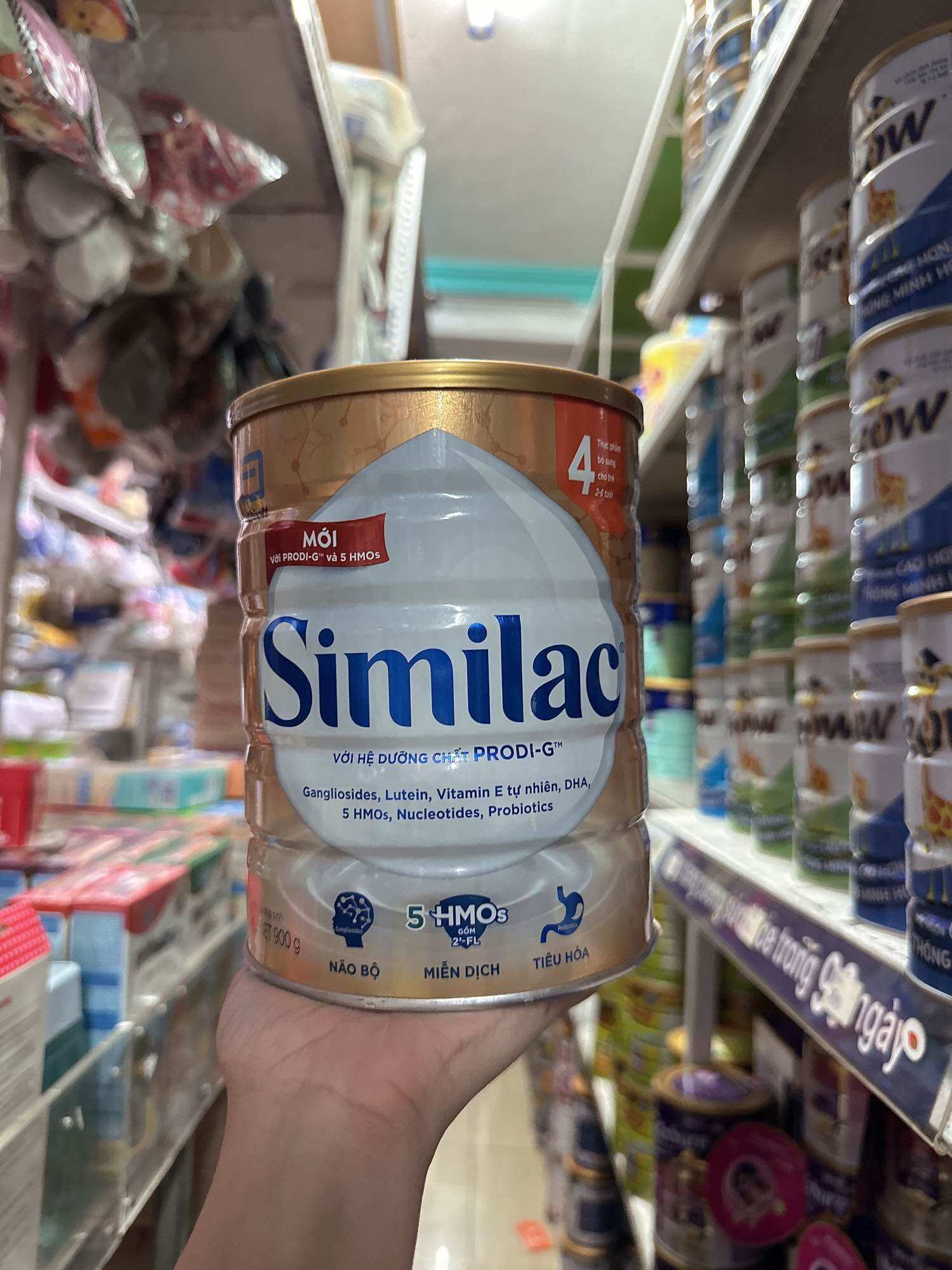 Sữa similac iq 4 hmo, cho trẻ 2-6 tuổi, 900g