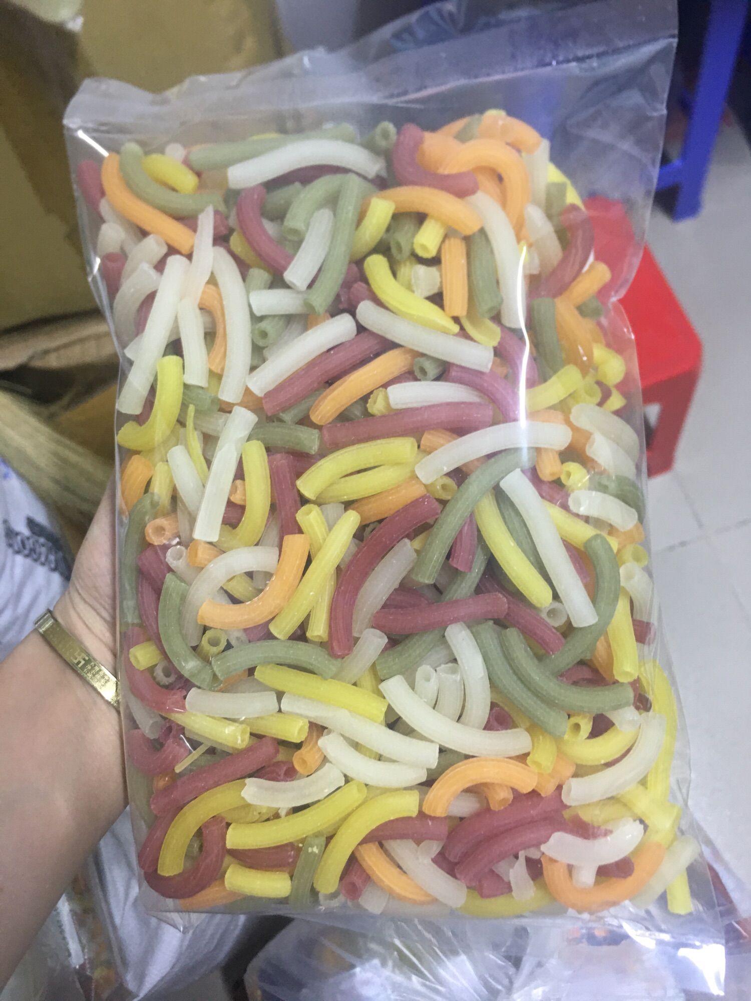 Nui ống rau củ 500g