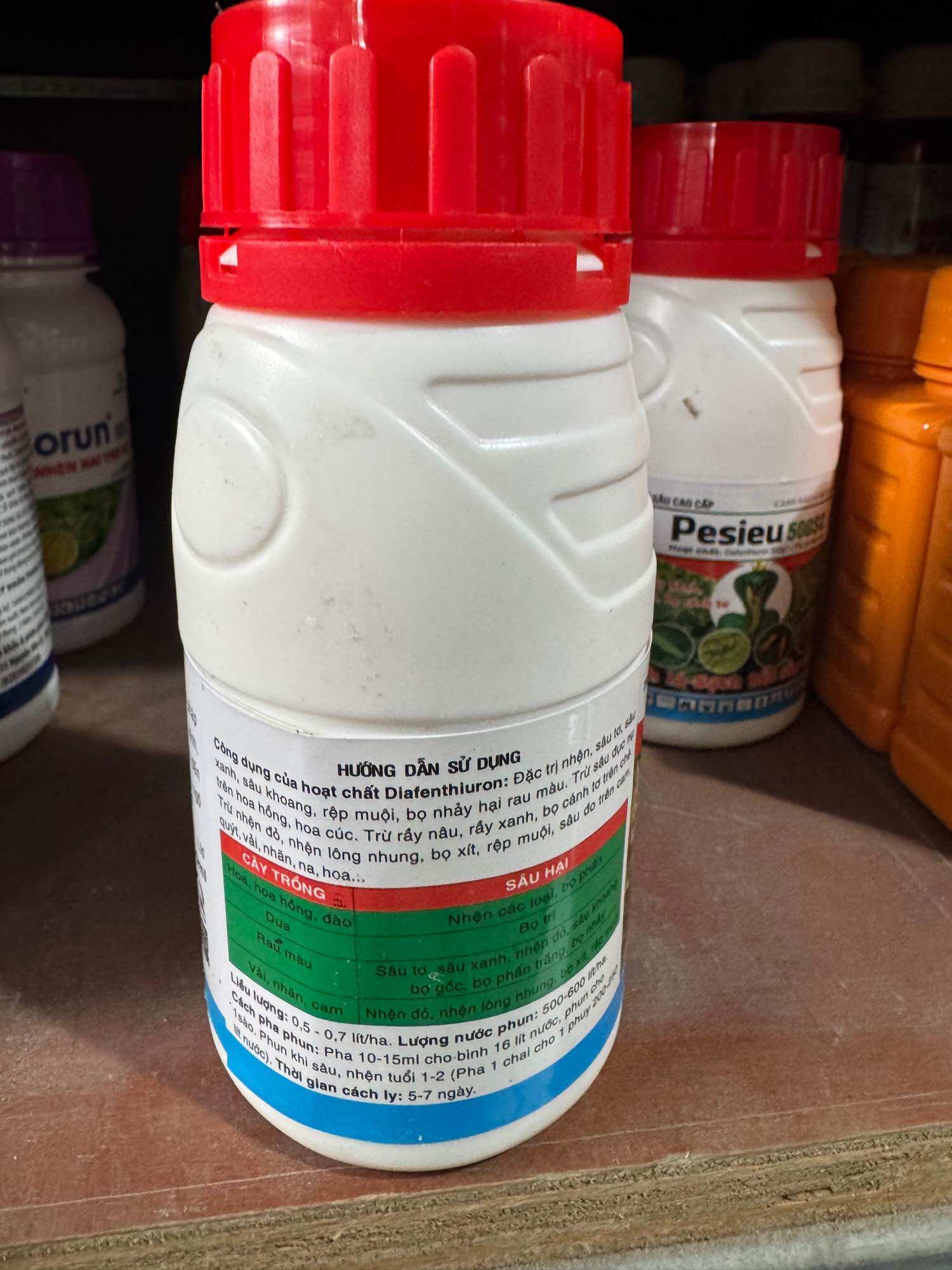 Thuốc diệt nhện đỏ Pesieu 500sc (chai 240ml)
