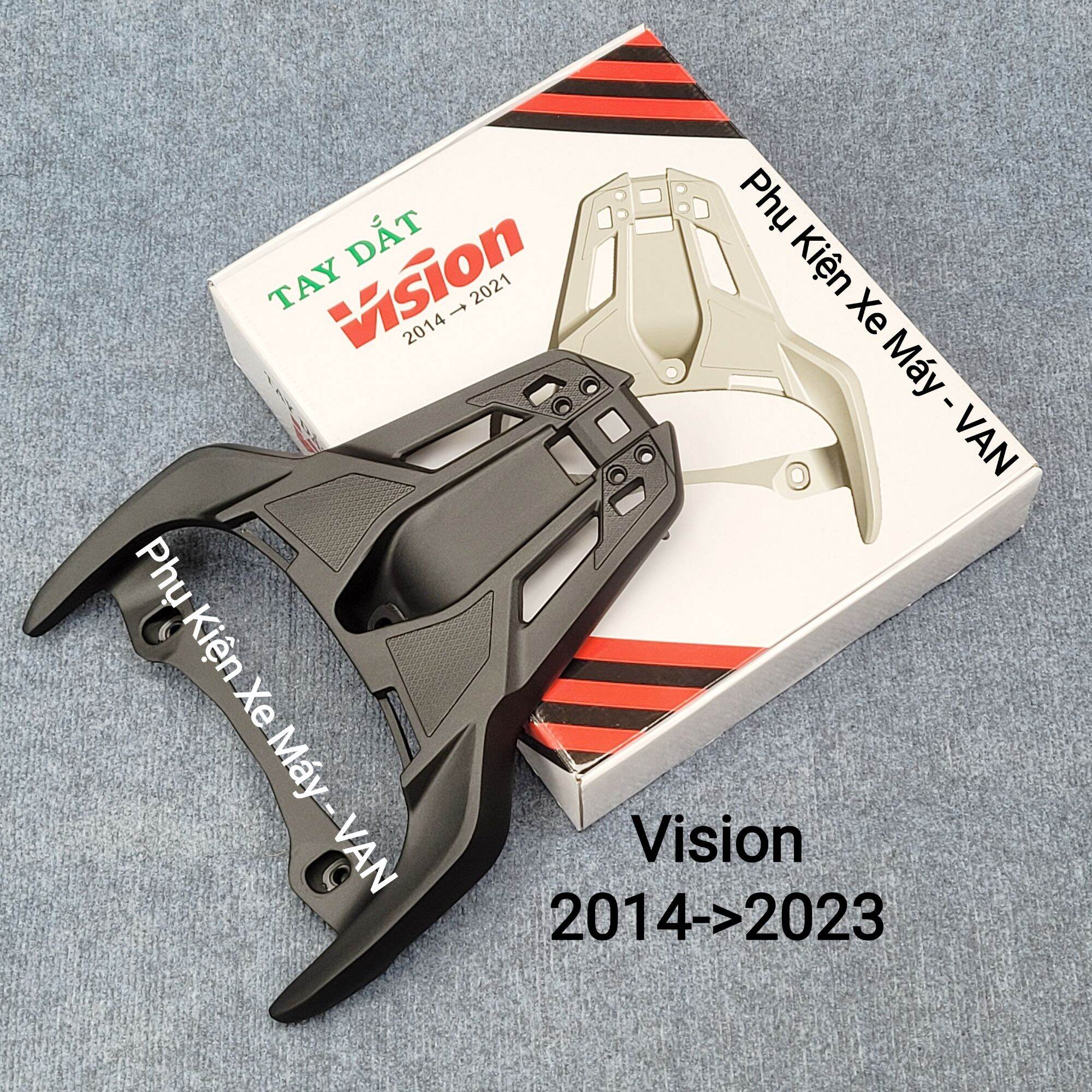 Cảng tay dắt xe vision 2014-2023 nhôm kiểu sh 350i