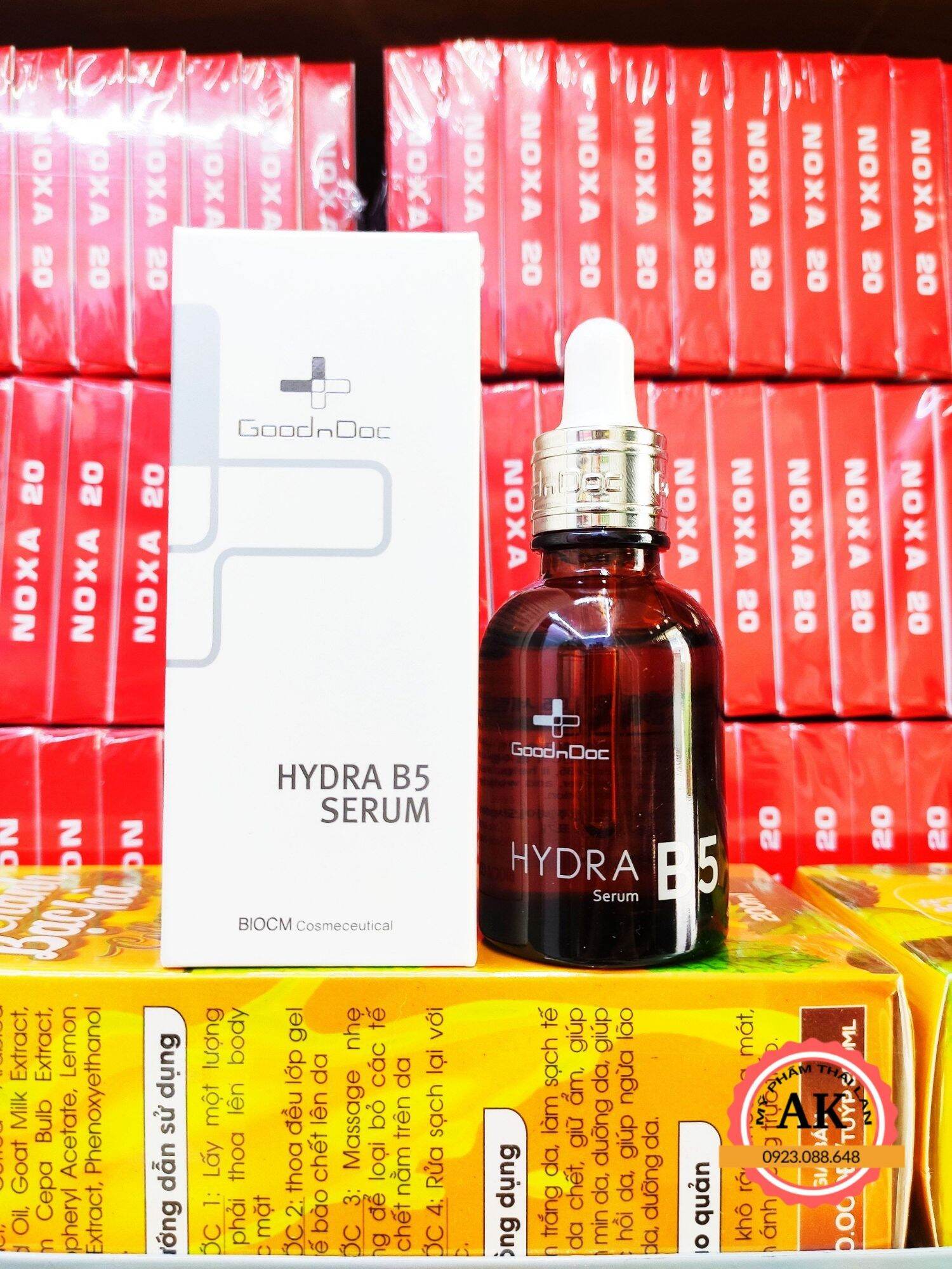 Serum goodndoc hydra b5 hàn quốc cấp ẩm phục hồi da 30ml