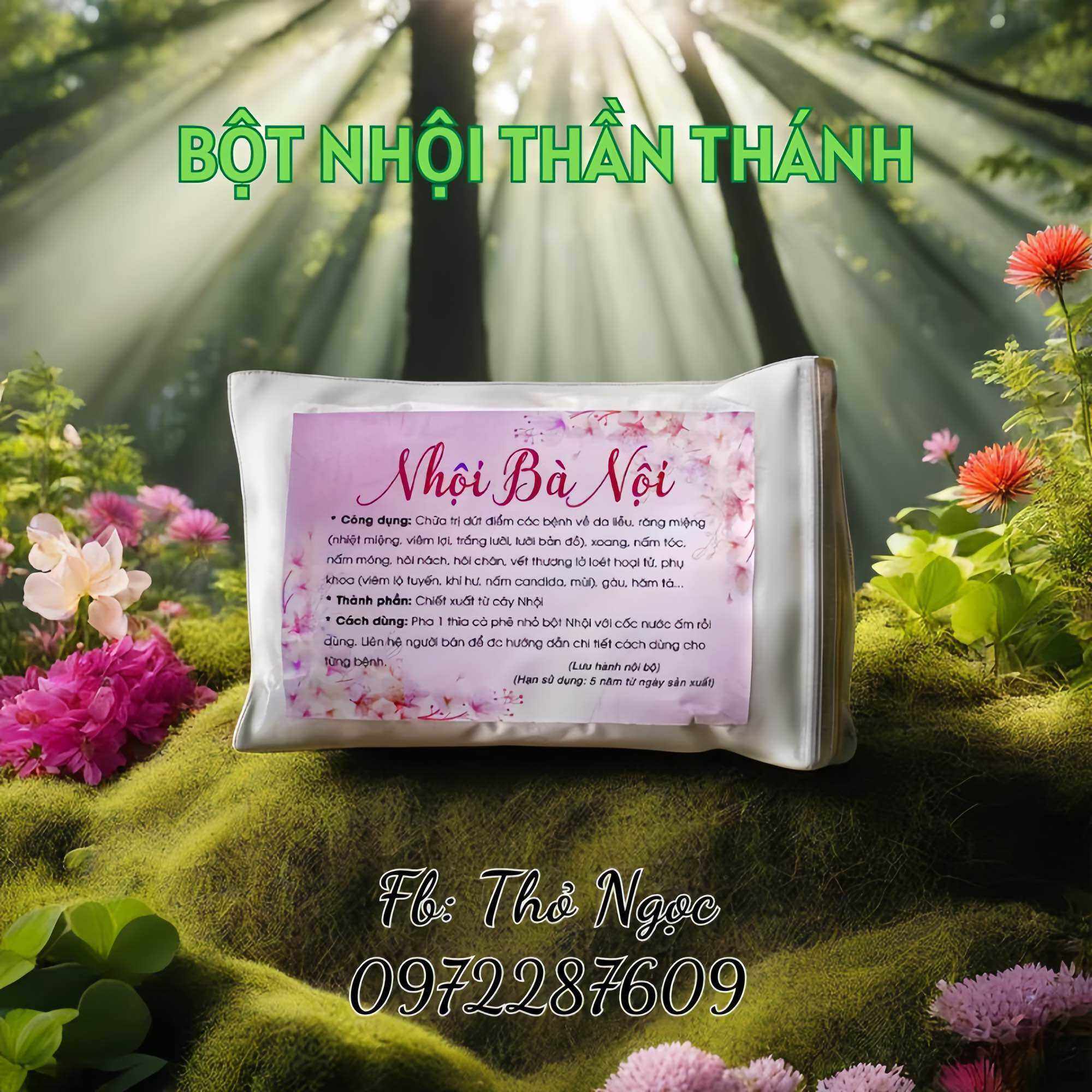 Bột nhội khô đa năng thần thánh túi 100g