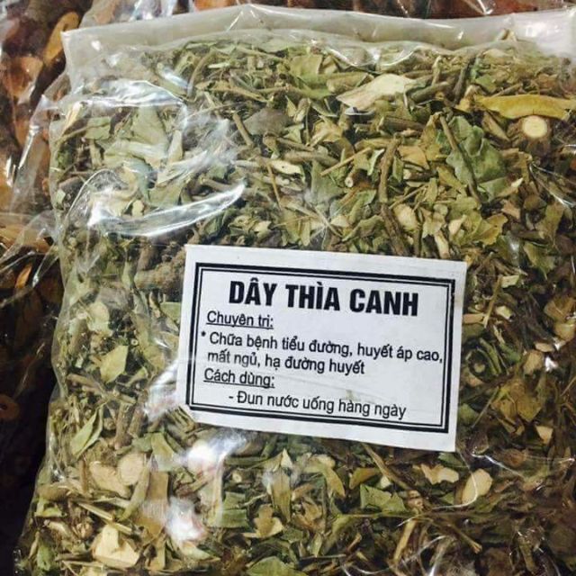 Dây thìa canh khô- tiểu đường, mỡ máu- gói 500g