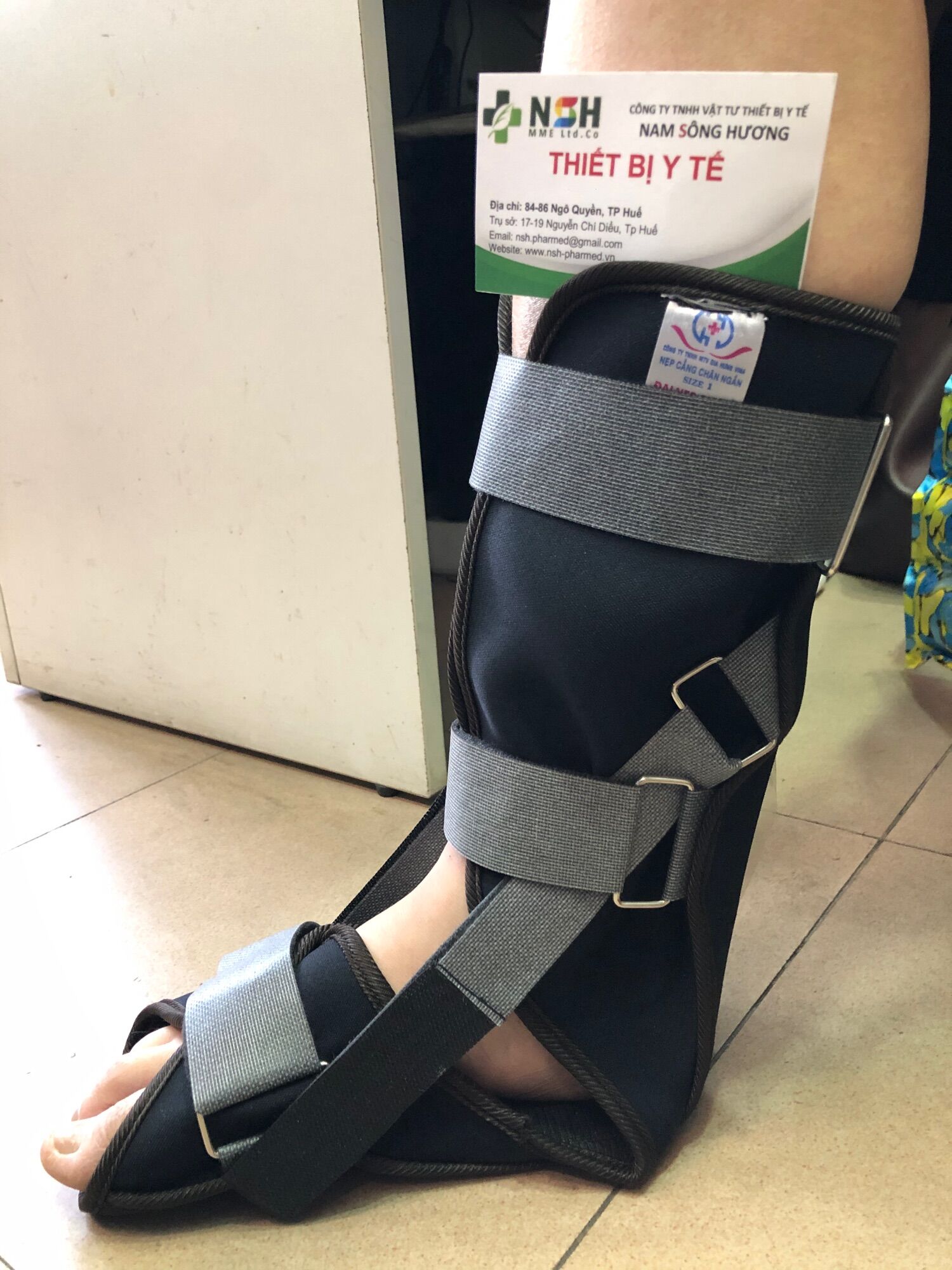 ❤️ Đai Nẹp Cẳng Chân Ngắn giahu Gia hưng Giúp Cố Định Cổ Chân, Bàn Chân, Gót Chân Đai nẹp cố định cổ chân cẳng bàn chân gót chân ngắn Giahu gia hưng
