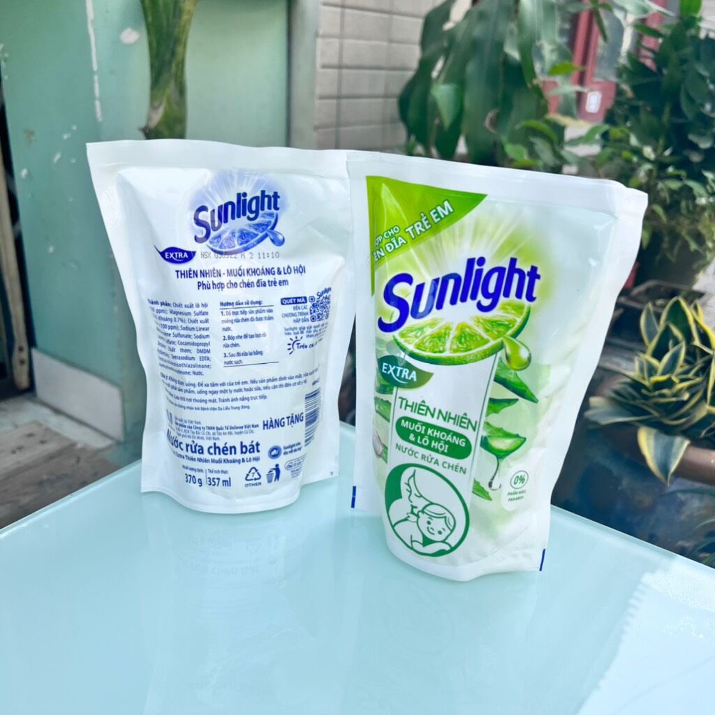 nước rữa chen sunlight muối khoáng 370ml