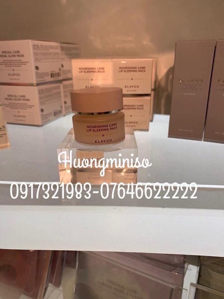 Ủ dưỡng môi Klavuu Hàn Quốc 20gr