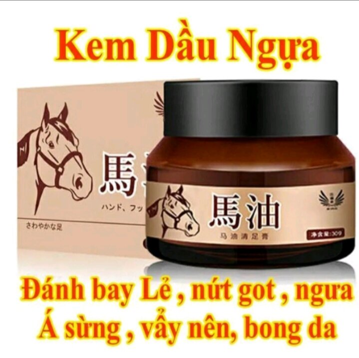 Kem dầu ngựa nứt gót chân ,nẻ da tay 30 g