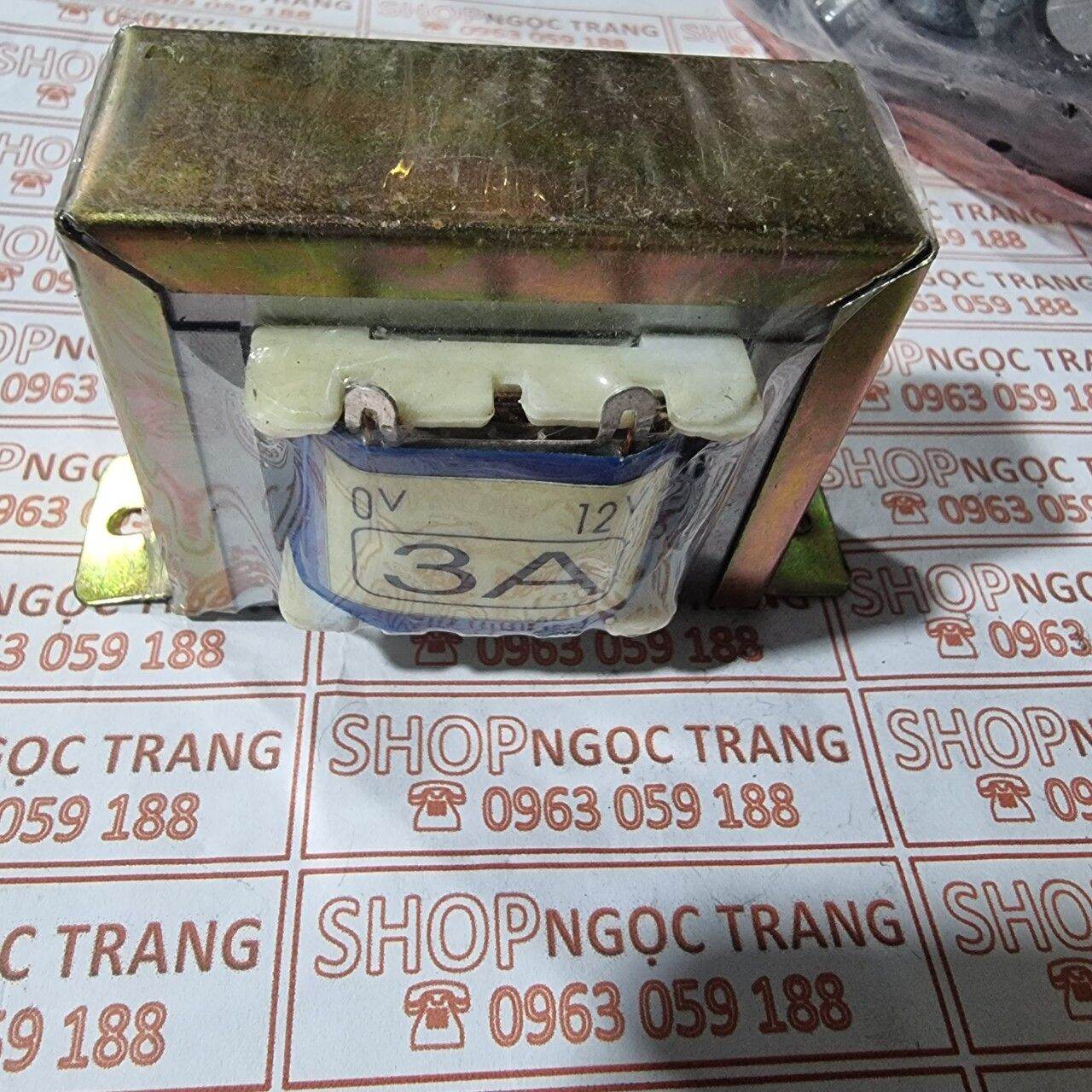 Biến áp 3a -0v -12v