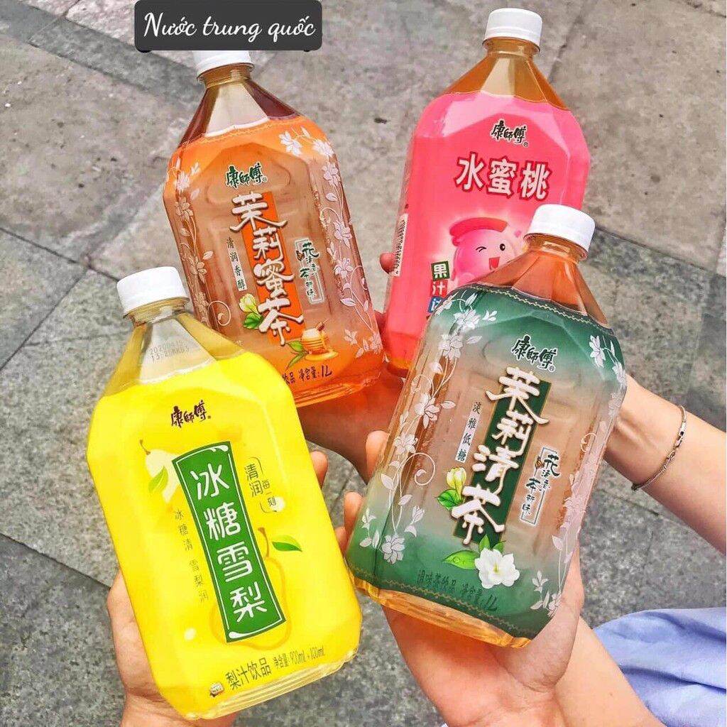 1 chai nước lê 1l bảo đảm mê giải nhiệt ngày hè