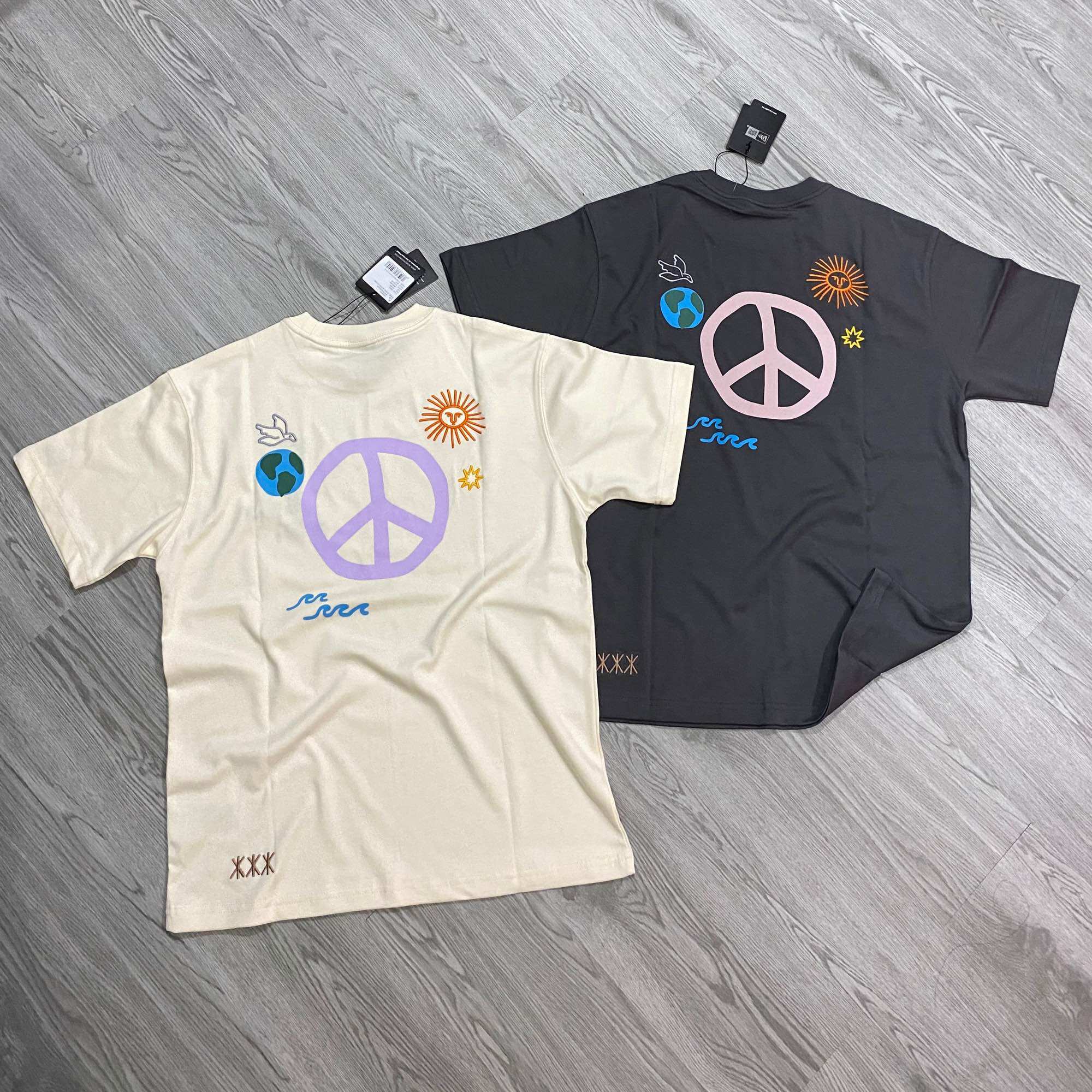 Áo thun new era peace chính hãng