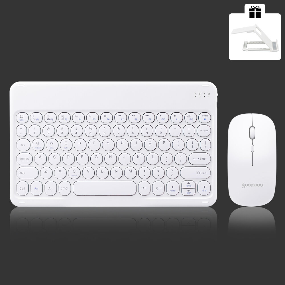 Combo Bàn Phím Và Chuột Bluetooth Không Dây Cho Ipad Xiaomi Samsung Huawei Máy Tính Bảng Android Ios Windows 9.7 Inch Teclado
