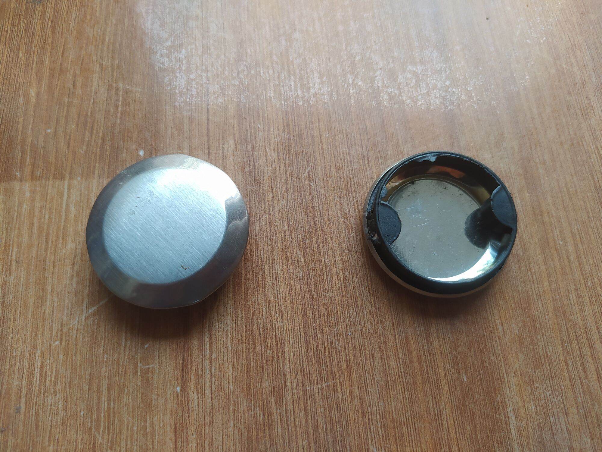 Nút bít lỗ chậu chén inox, nút chụp nắp lỗ vòi phi 34