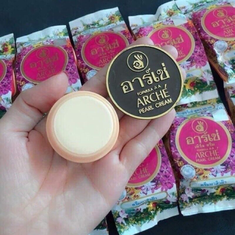 Combo 6 hủ Kem Arche Pearl Cream Thái Lan (kem AC thái)