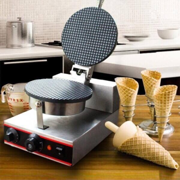 Máy làm vỏ ốc quế, bánh ốc quế công nghiệp