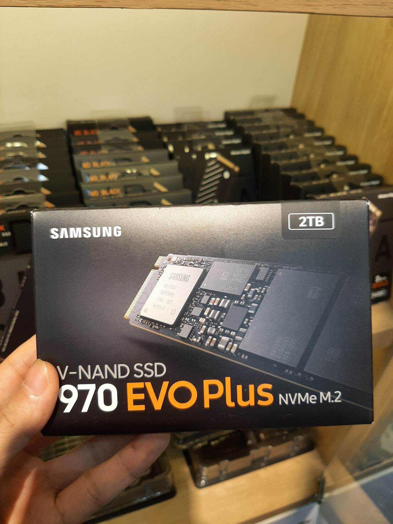 Ổ cứng SSD Samsung 970 Evo Plus 2TB PCIe NVMe M.2 2280 (MZ-V7S2T0BW) - Shopbig1990 bảo hành 5 năm